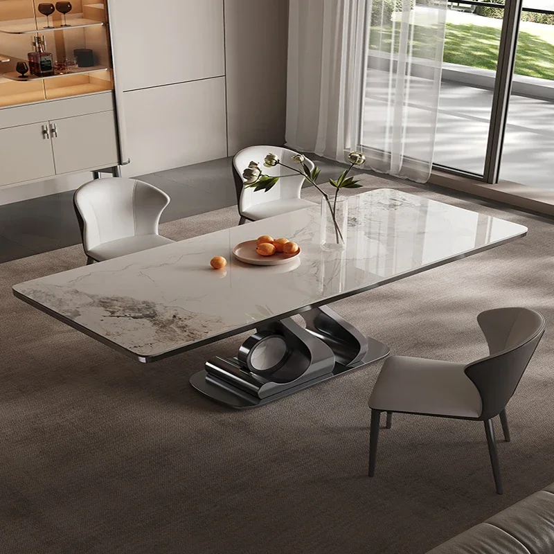 

Luxury Dining Table Furniture Restaurant Tables Kitchen Cafe Dinning Room Elegant Designer Table A Manger CoffeeTable A Manger