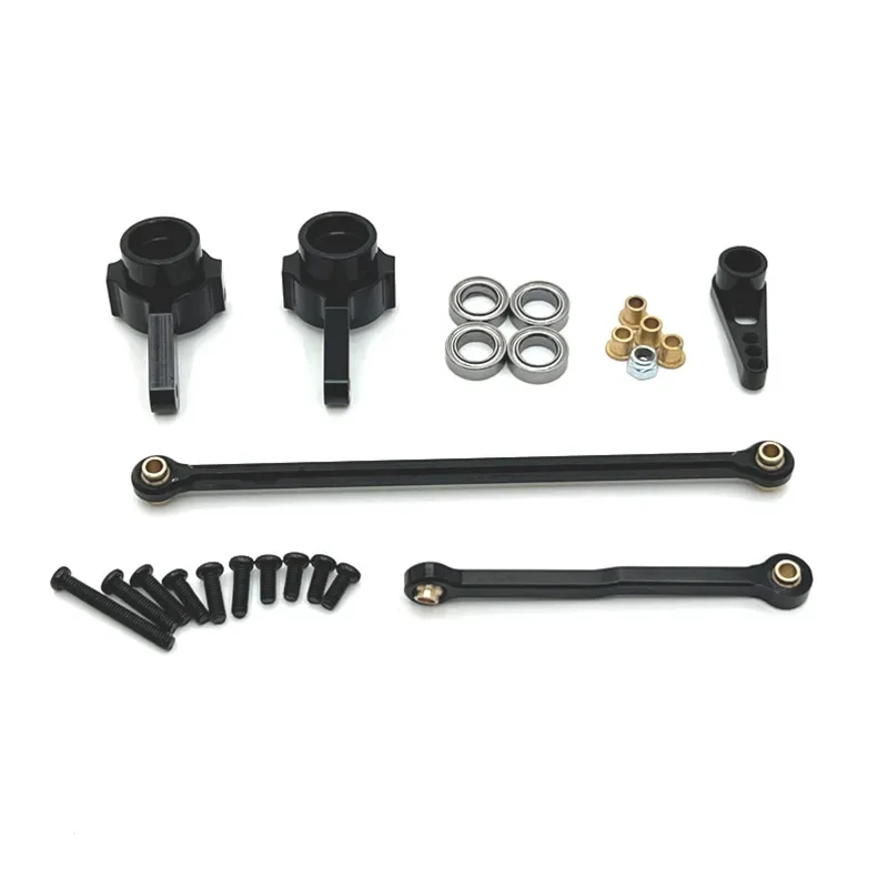 MN D90 MN99S MN78 MN82 Metal Steering Link Rod Pull Rod Servo Arm Steering Cup 1/12 RC Car Upgrade Parts Accessories