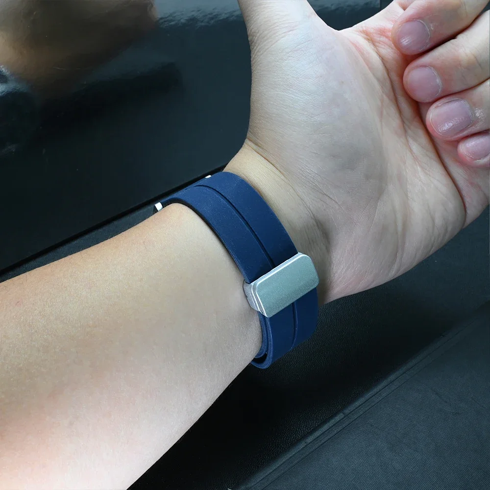 Bracciale in silicone morbido per Huawei Watch Fit 4 Pro Band Correa Bracciale ad anello magnetico per Huawei Fit 3 Fit 4 Accessori sostituiti