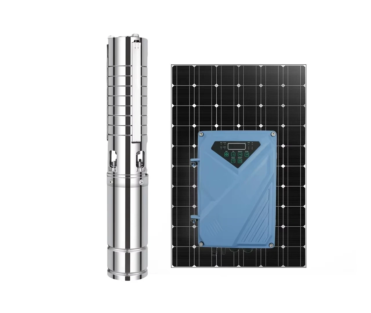

4kw Solar Water Pump Irrigation Submersible Electric Well Pump