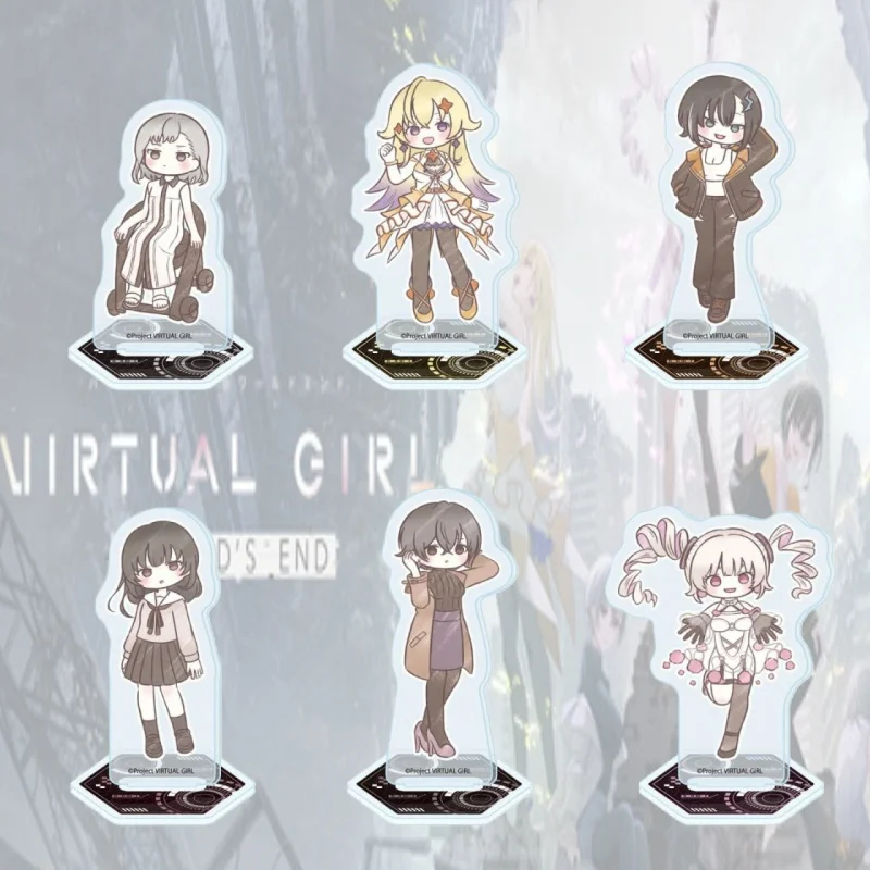 

VIRTUAL GIRL @ WORLD'S END GAME 10CM An adorable acrylic Acrylic figure stand Toy Birthday Gift Ornament keychain