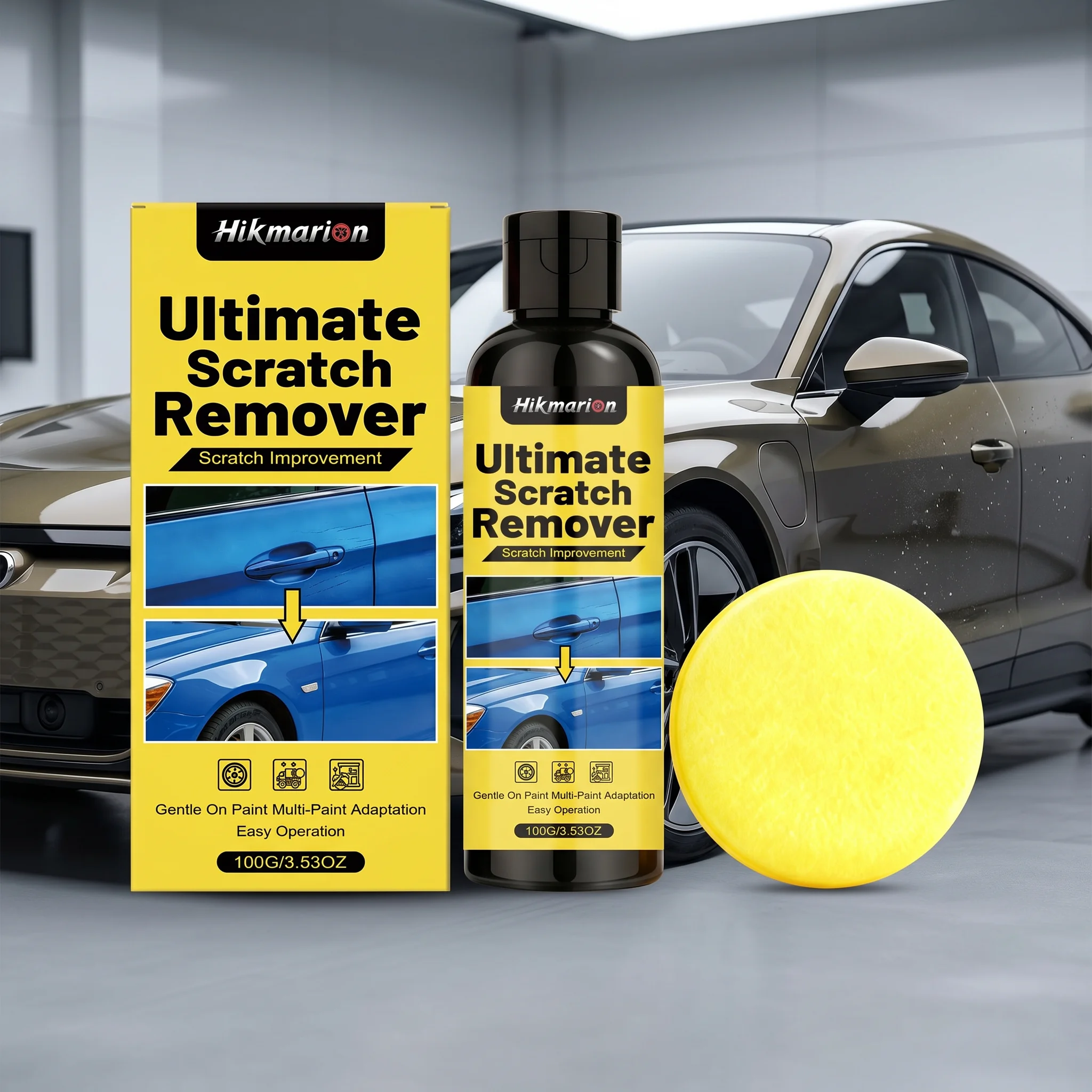 Car Scratch Repair Kit Polishing and Restoration Set for Light Scratches, Swirl Marks Scratch Remover Auto Body Maintenance image 2