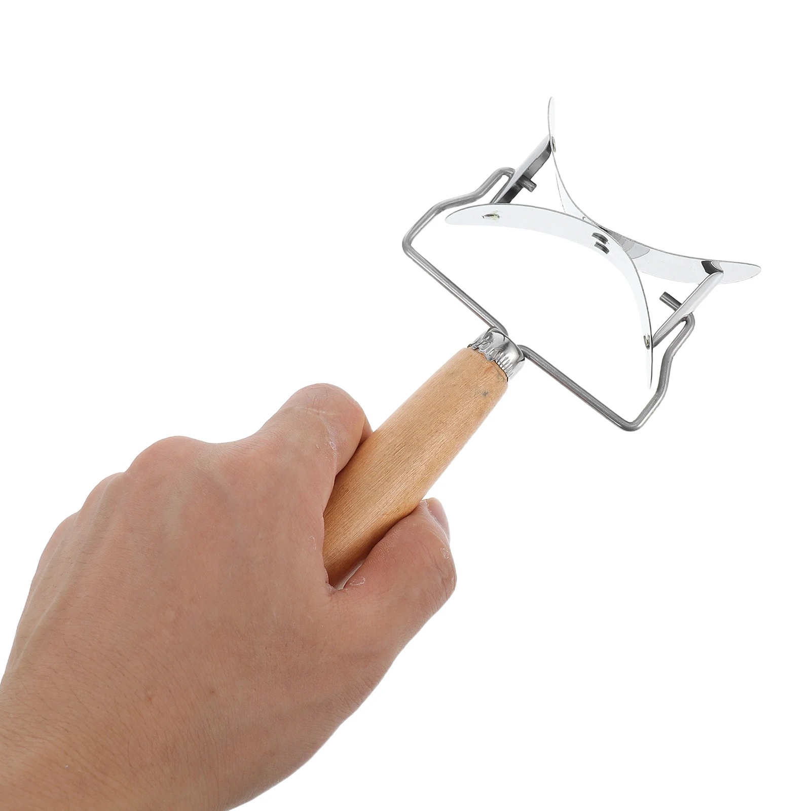 

Stainless Steel Skin Wooden Handle Wrapper Cutter Kitchen Gadget Dumpling Making Tool Dumpling Cutter Mold Kitchen Supply