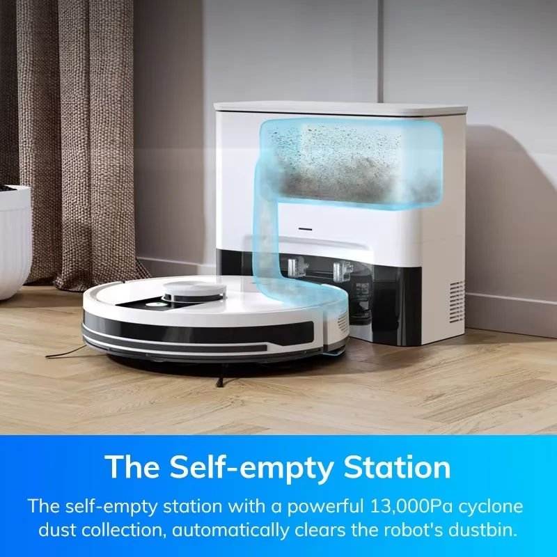 ILIFE A12 Pro Robot Aspirador y Fregador, Navegación LIDAR, 3000Pa