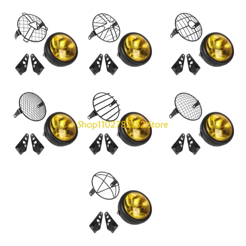 

547B High Intensity Beam Waterproof Motorcycle Headlamp Universal for Cruiser Bikes