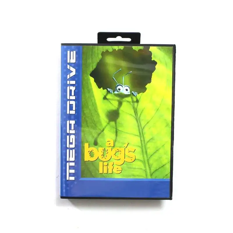 novo-lancamento-cartao-de-jogo-a-bug's-life-16bit-md-para-sega-mega-drive-genesis-com-caixa-de-varejo