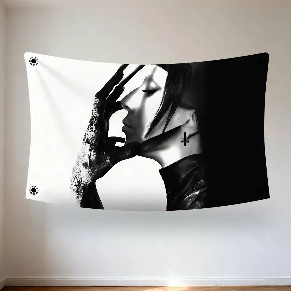 L-Lady G-Gaga Runway Decorative Flags & Banners Perfect for Home, Garden, Party, Holiday & Event Decoration