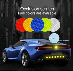 Reflective Warning Sticker Strip Tape Secure Reflector Stickers Decals for Car Bumper Bicycle Motorcycle