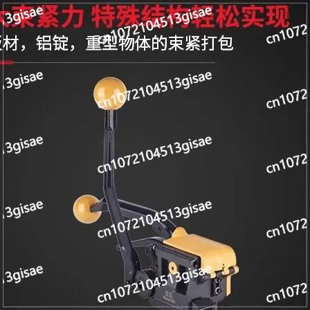 13 16-19mm Universal A333 Iron Sheet Baler Manual MH35 Buckle-free Steel Belt Baler Buckle-free Iron Sheet Baler
