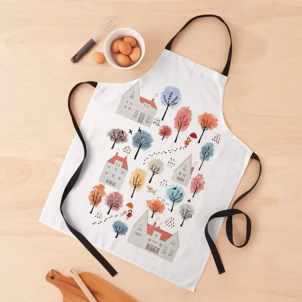 

Countryside Apron Home Utensils kindergarten teacher Kitchen Handle For Women Chef jacket men Apron