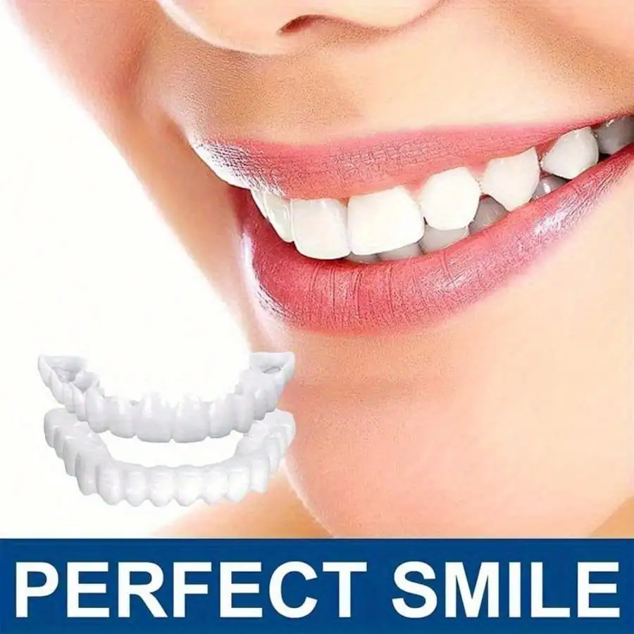 New Toothless Clip-On Dental Veneers, Suitable For Men And Women, Easy To Replace For Daily Use