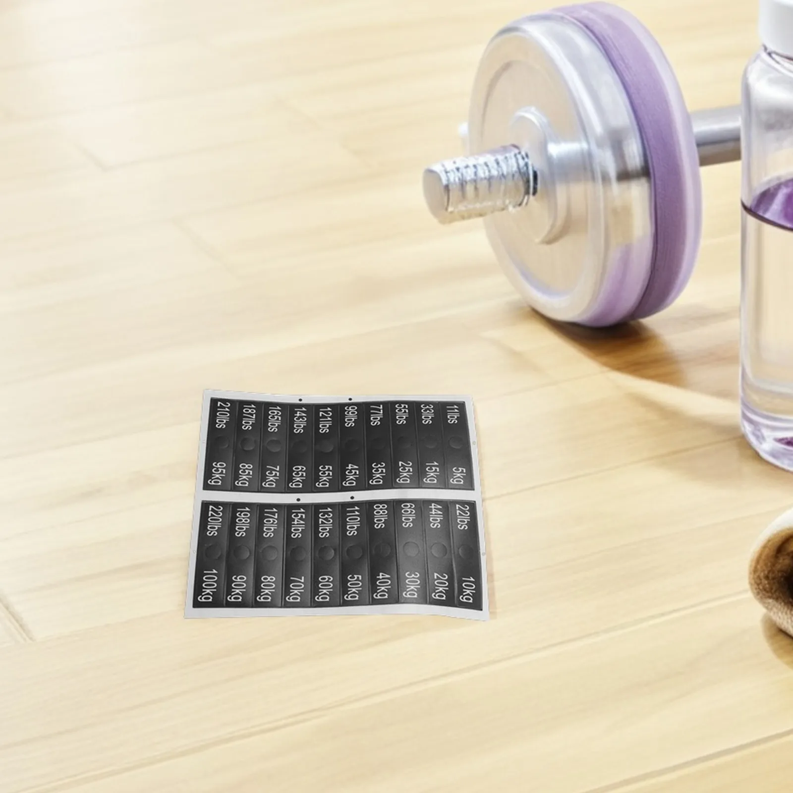 

Набор из 3 профессиональных виниловых наклеек для грузовых плиток (5 кг, 10 кг, 15 кг, 20 кг, 25 кг, 30 кг, 40 кг, 50 кг, 60 кг, 70 кг, 80 кг, 90 кг, 100 кг) для тренажерного зала