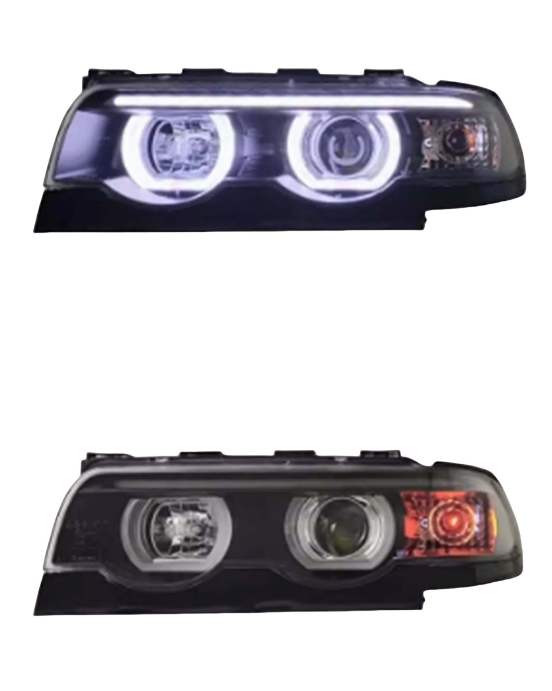 LED Headlight headlamp for BMW 7 series E38 98-02 Daytime Running DRL Turn signal