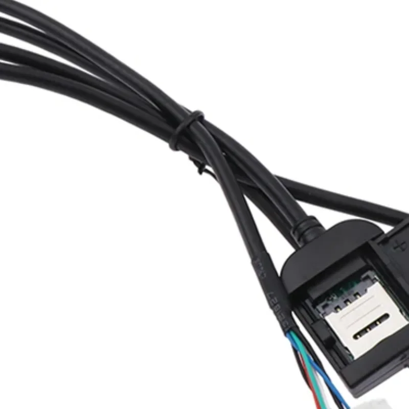 Sim Card Slot Adapter For Android Radio Multimedia Gps 4G 20pin Cable Connector Car Accsesories Wires Replancement Part