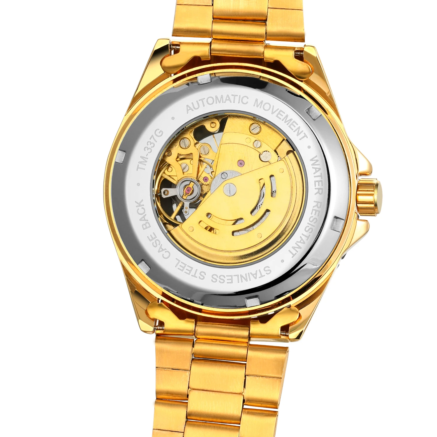 2026 Winner Brand Mens Watches Mechanical Full Steel Skeleton Shock Resistant Self-winding Man Automatic Watch Relogio Masculino