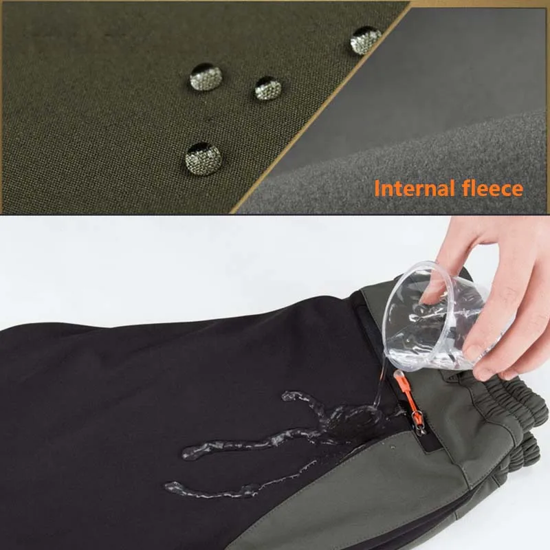 Pantaloni da assalto Softshell impermeabili e antivento da uomo e da donna Pantaloni da trekking da campeggio leggeri per tutte le stagioni