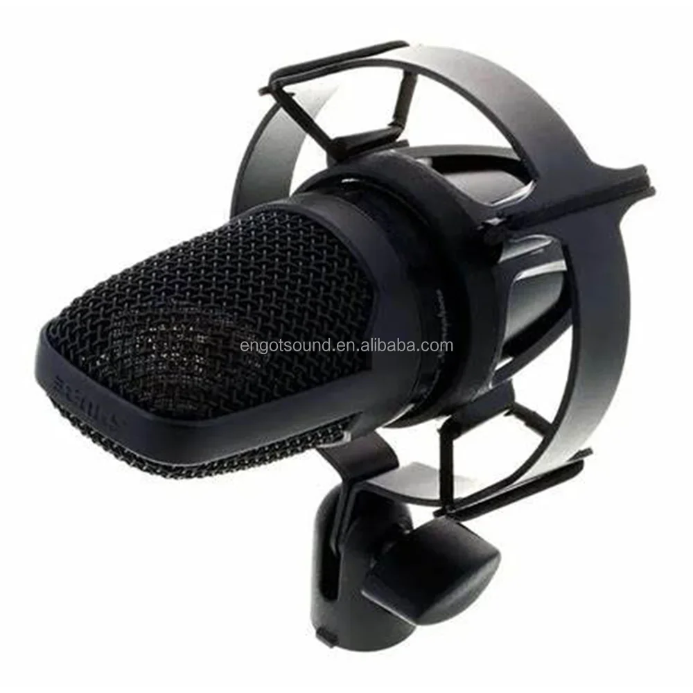 Professional PGA27 Electret Condenser Microphone Cardioid Large Diaphragm Mic For Live Vocals Karaoke Home Studio Performance