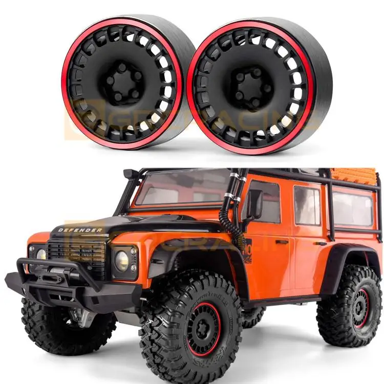 

For Traxxas Trx6 G63 Trx-4 Defender Bronco Axial Scx10 Rr10 Wraith Yeti 1.9 And 2.2 Inch Aluminum Alloy Wheels G143ub