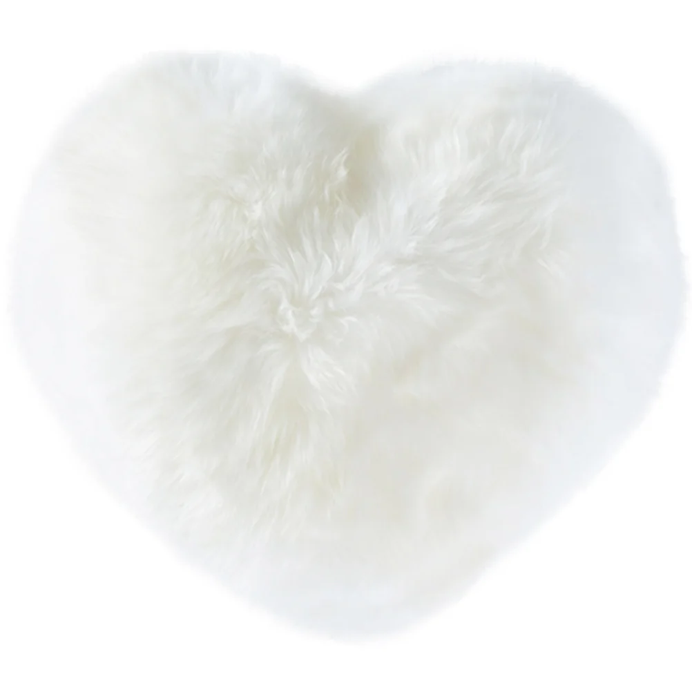 

Valentine Throw Pillows for Couch Heart Washable White Pp Cotton Lovely
