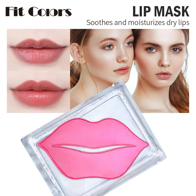 Mascarilla hidratante para los labios, máscara para el cuidado de los labios, 10 piezas