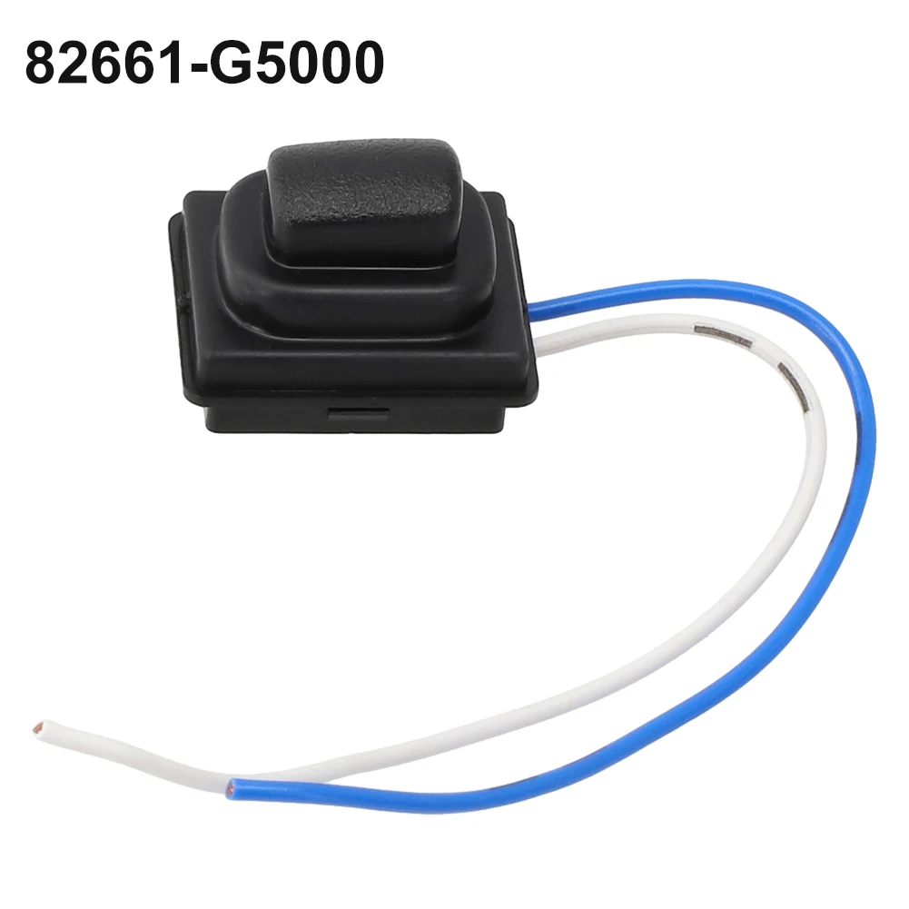 New Practical To Use Button Switch Door Handle Right Exterior Door Black Direct Fit Front Exterior Door New Practical