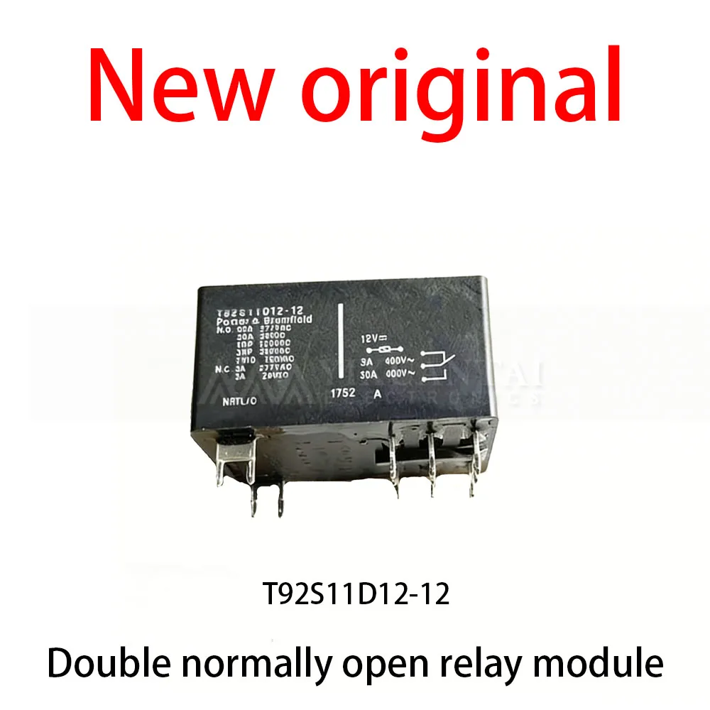 

1Pcs/Lot New original T92S11D12-12 Double normally open relay module