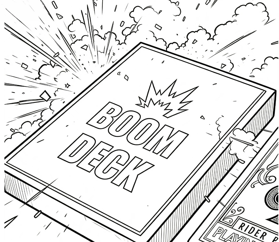 boom-deck-visual-card-reveal-trucchi-di-magia-carta-firmata-che-appare-dal-mazzo-illusioni-da-palcoscenico-gimmicks-accessori-per-mentalismo