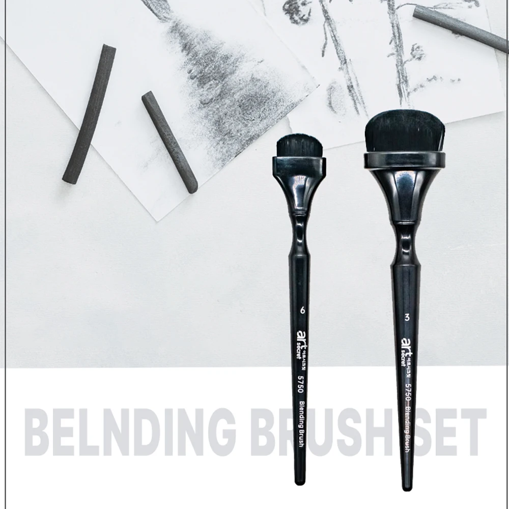 

Набор кистей для рисования углем Artsecret, инструменты для рисования эскизов, принадлежности для растушевки угольных чернил