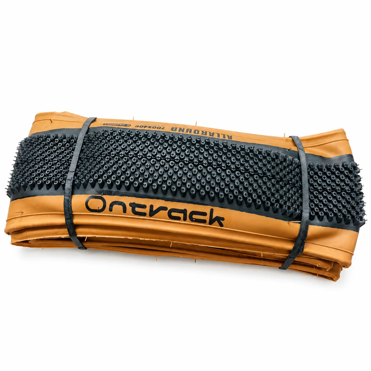 Ontrack Gravel-Bike-Reifen 700x40C 700x45C Tubeless Ready 60TPI Kevlar Faltbarer Tanwall-Fahrradreifen für Gravel, Straße und Dirt-Trail – Detail 7