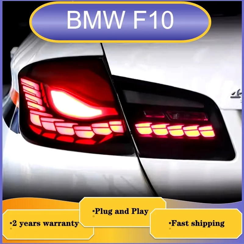 Car Accessories for BMW F10 Tail Lamp 2011-2016 5 Series Tail Lights F18 528i 530i 535i M5 GTS Rear DRL Turn Signal Fog Brake Re