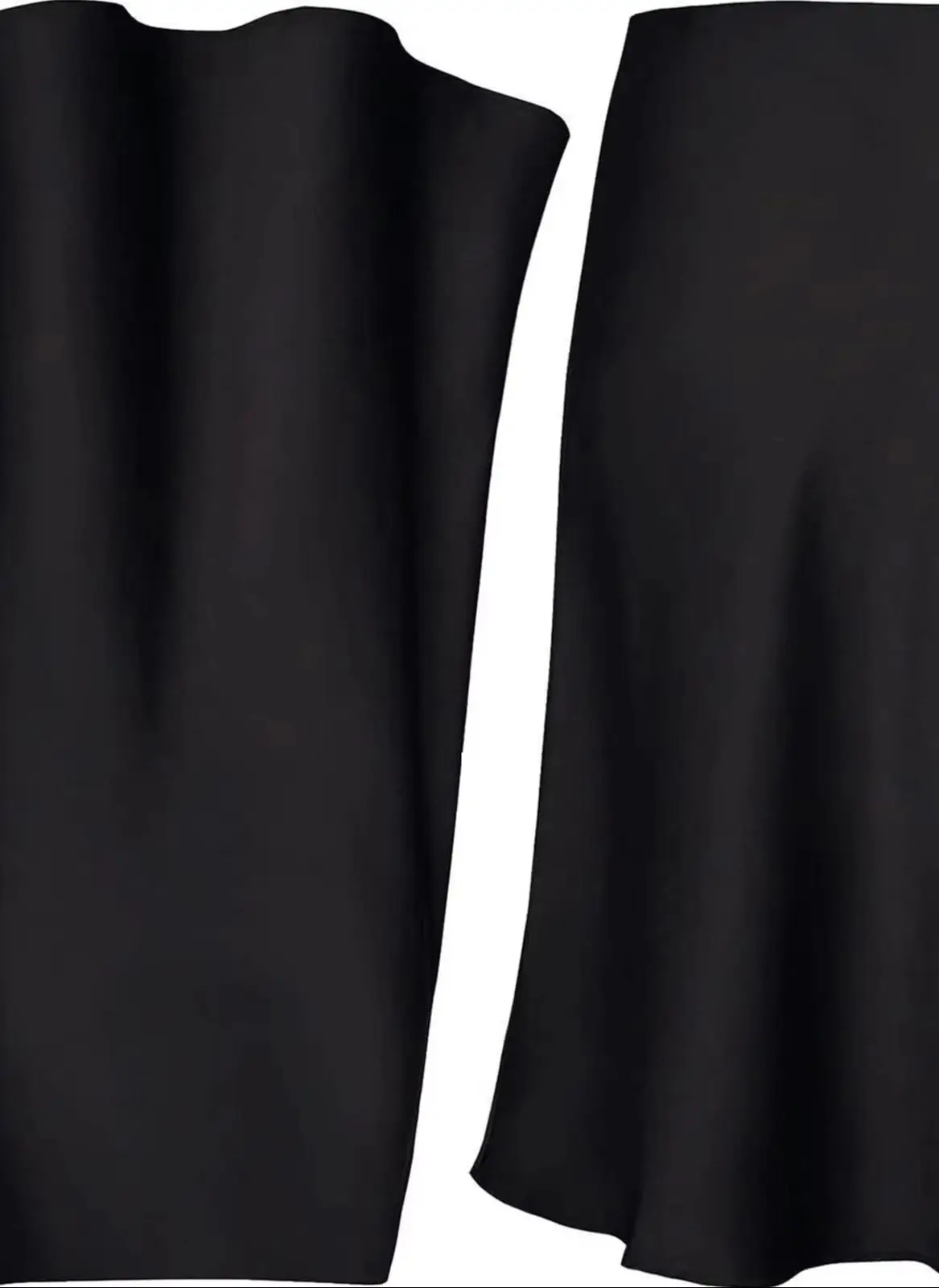 

Elegant Slimming Silky Satin Skirt For Women Summer Long Dress European And American Style Cross-Border Trade In Fashion