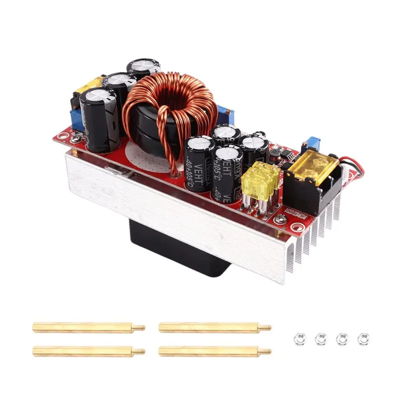 【HOT A69Z!】Adjustable DC10-60V To DC12V-90V Boost Converter Module Constant Voltage Constant Current Step-Up Power Supply 1800W