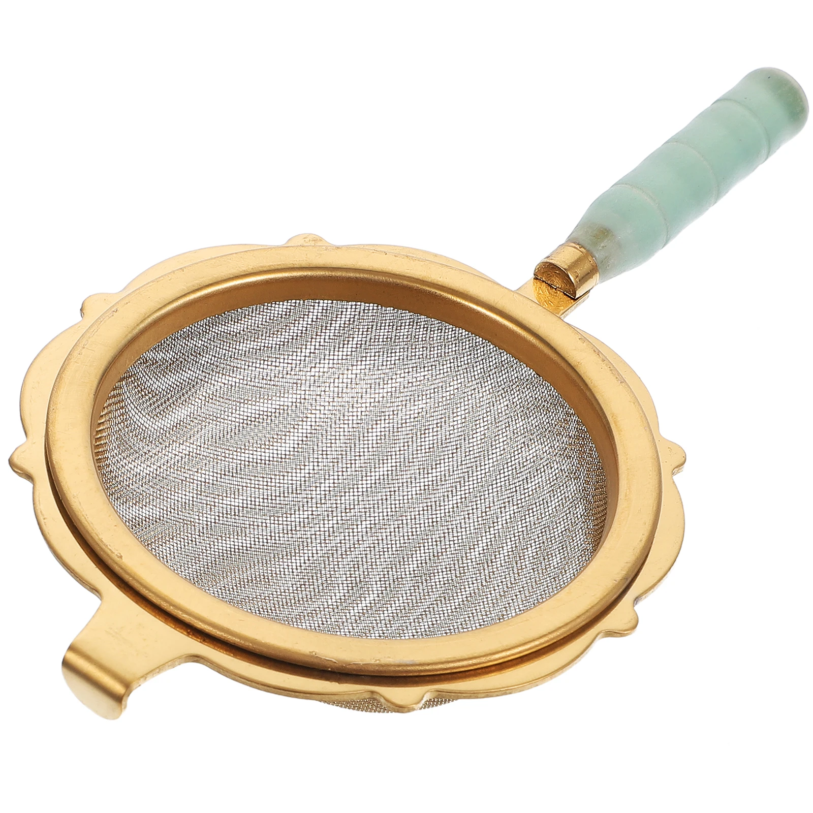 

1pc Stainless Steel Fine Mesh Loose Leaf Strainer Metal Filter With Handle For Black Green Oolong Mesh Strainer Spoon