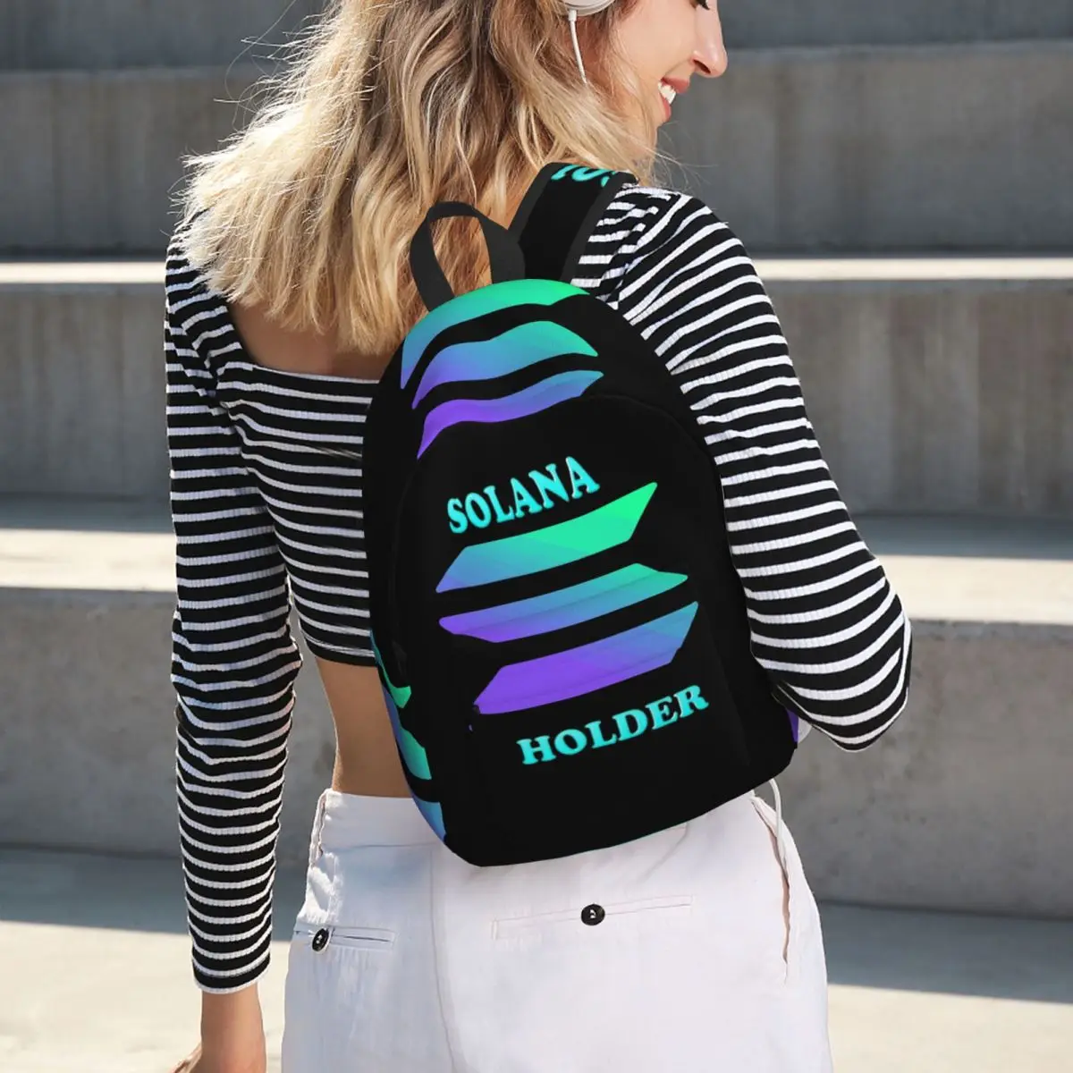 

CRYPTOINVERTER Backpack Hot Sale Daypack Large Capacity Kids BookBag School Bag Shoulder Bags for Men Women
