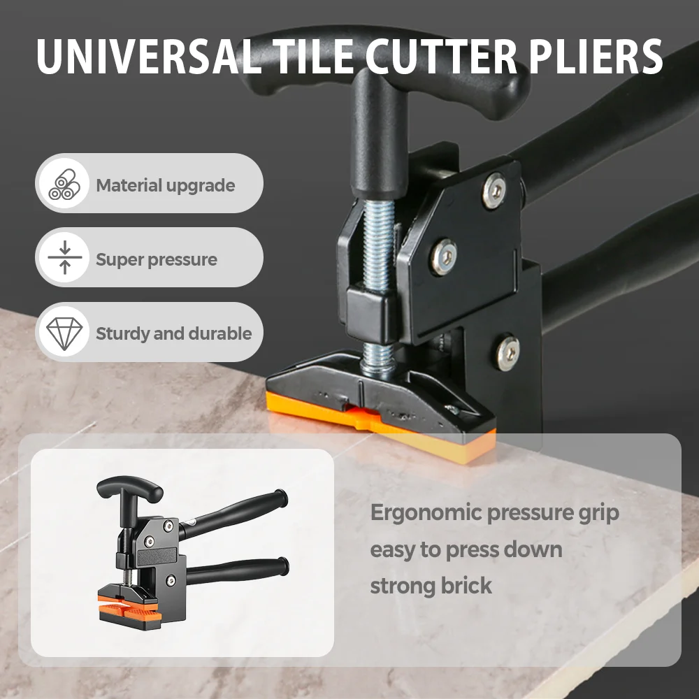 

Сверхмощные плоскогубцы для разрушения плитки, ручной плиткорез, алюминиевые конструкции, ручки с резиновым покрытием для проектов ремонта дома