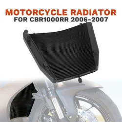 For Honda CBR1000RR CBR1000 RR CBR 1000 RR 2006 2007 Motorcycle Part CNC Aluminium Cooling Water Cooler Radiator Black