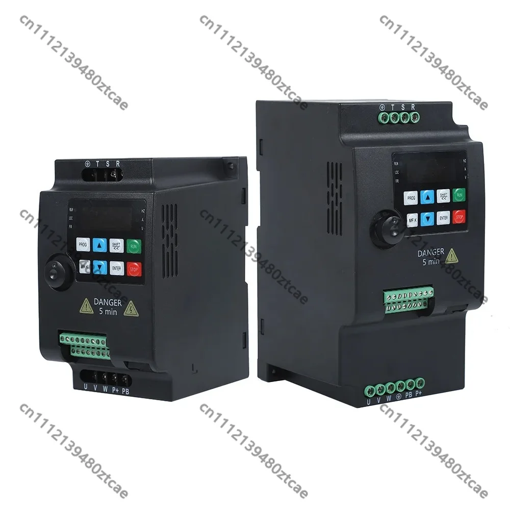 0.75kW~2.2KW Single/Three Phase Vector Variable Frequency Drive 110/220/380V CNC Spindle Speed Controller For Engraving Router