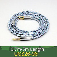 99% Pure Silver Mix Graphene OCC Shielding Earphone Cable For Hifiman Sundara Ananda v3 HE1000se HE1000v2 HE6se he400se LN008641