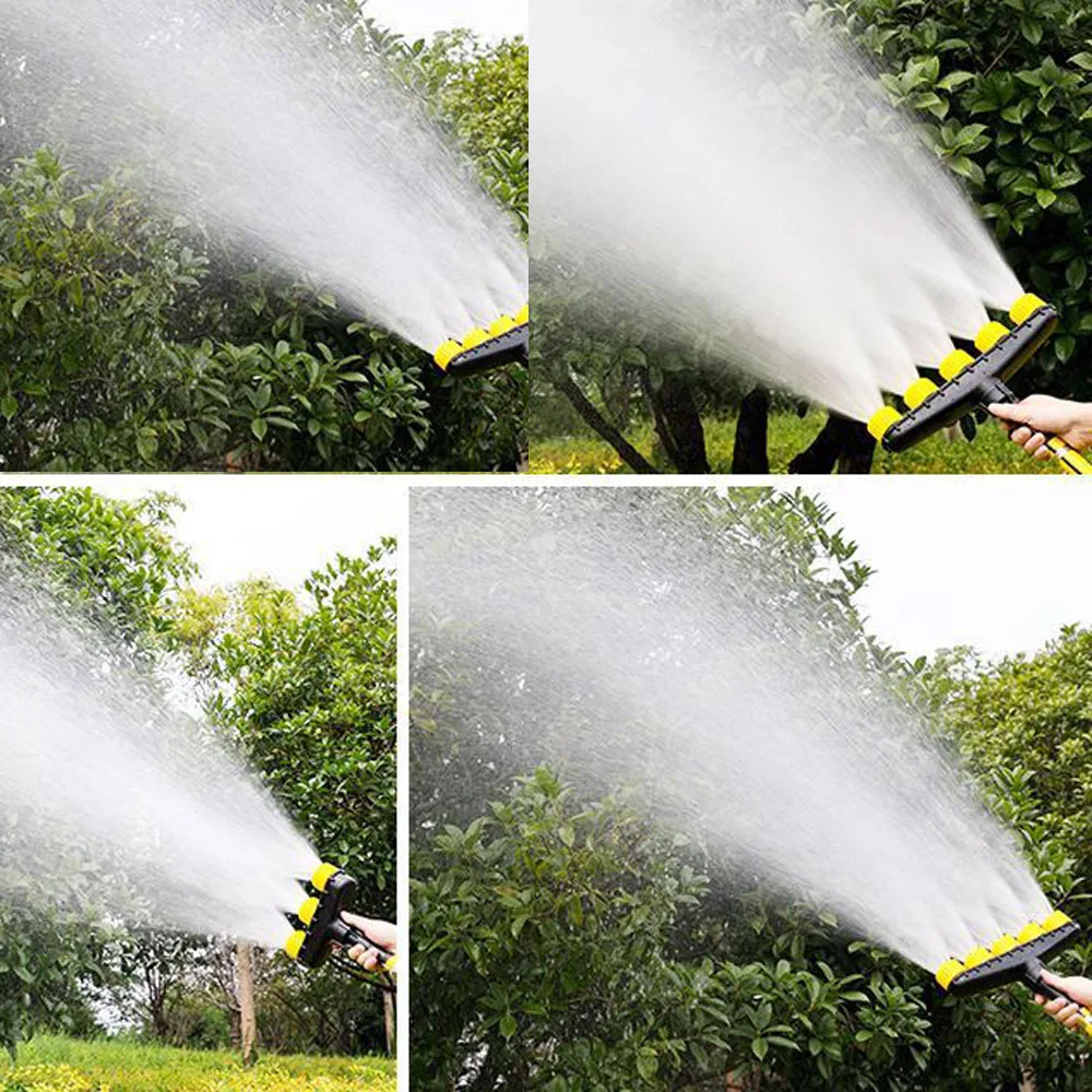 Garden Lawn Watering Sprinkler 3/4/5/6 Head Water Mist Nozzle For 1