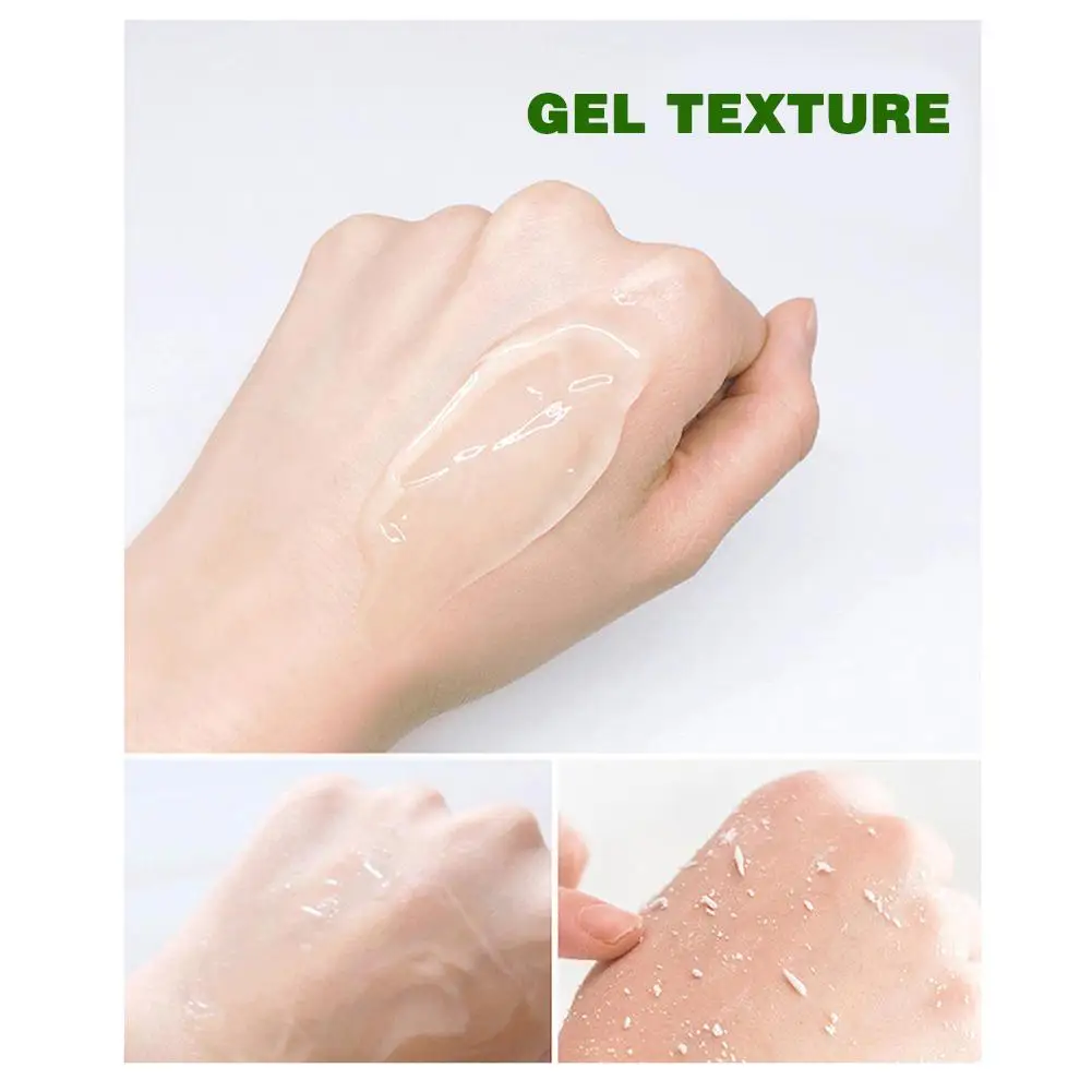 1Aloe Vera Exfoliating Gel Moisturizing Aloe Extract Smooth Body Skin Facial Cleansing 30g Care Cream Scrub Tender Skin Care