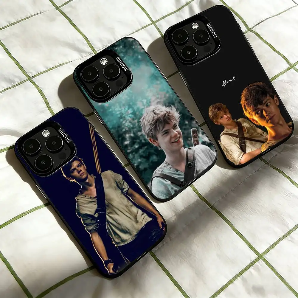

Newt The Maze R-Runner Phone Case For iPhone 17,16,15,14,13,12,11 Plus,Pro Max,XS,Colorful Silver Black Cover