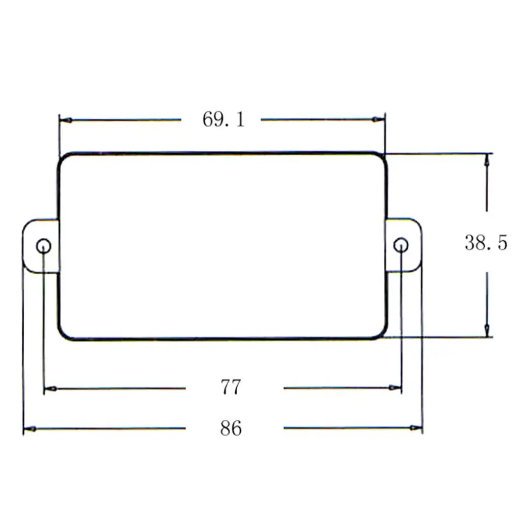 Seal Type Humbucker Pickup Cover Plastic Closed Style Electric Guitar Accs Anti Scratch Protector for Pickup Acoustic Kit view 5