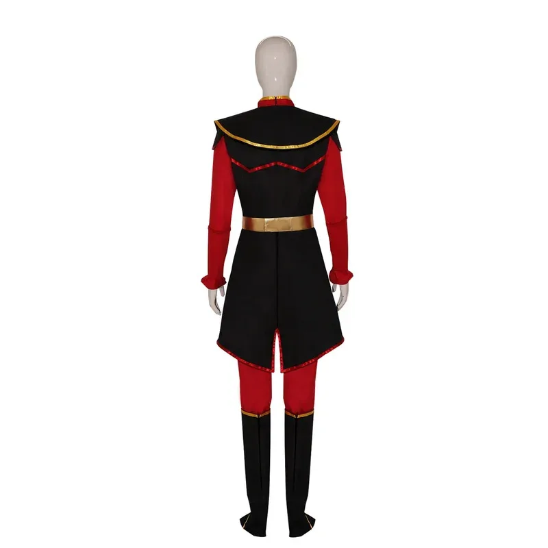 2025 11 Anime Avatar The Last Airbender Azula Set Kostum Halloween Cosplay Pakaian