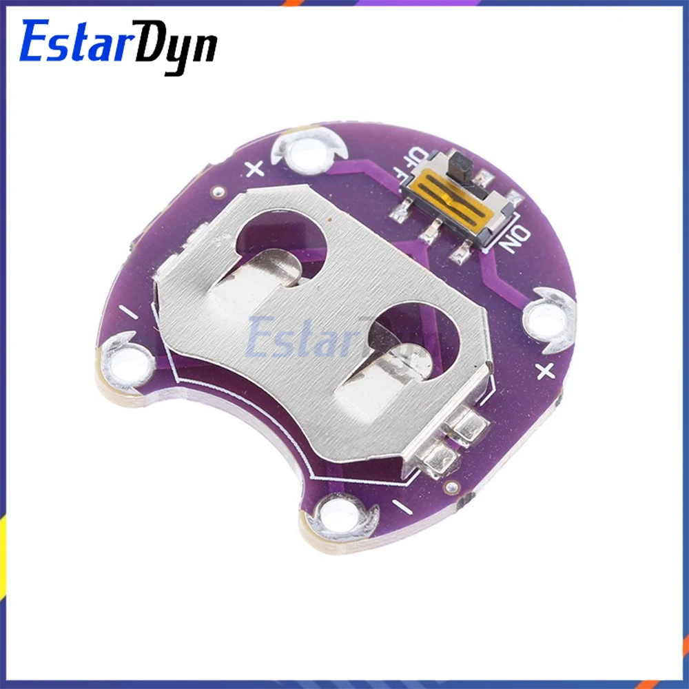 LilyPad Coin Cell Battery Holder CR2032 Battery Mount Module for DIY KIT