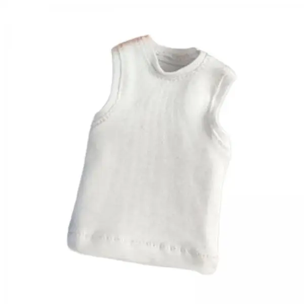 

1/6 Action Figure Vest Doll Miniature Clothes Sleeveless Fashion Outfit for 12 Inch Male Figures Collection