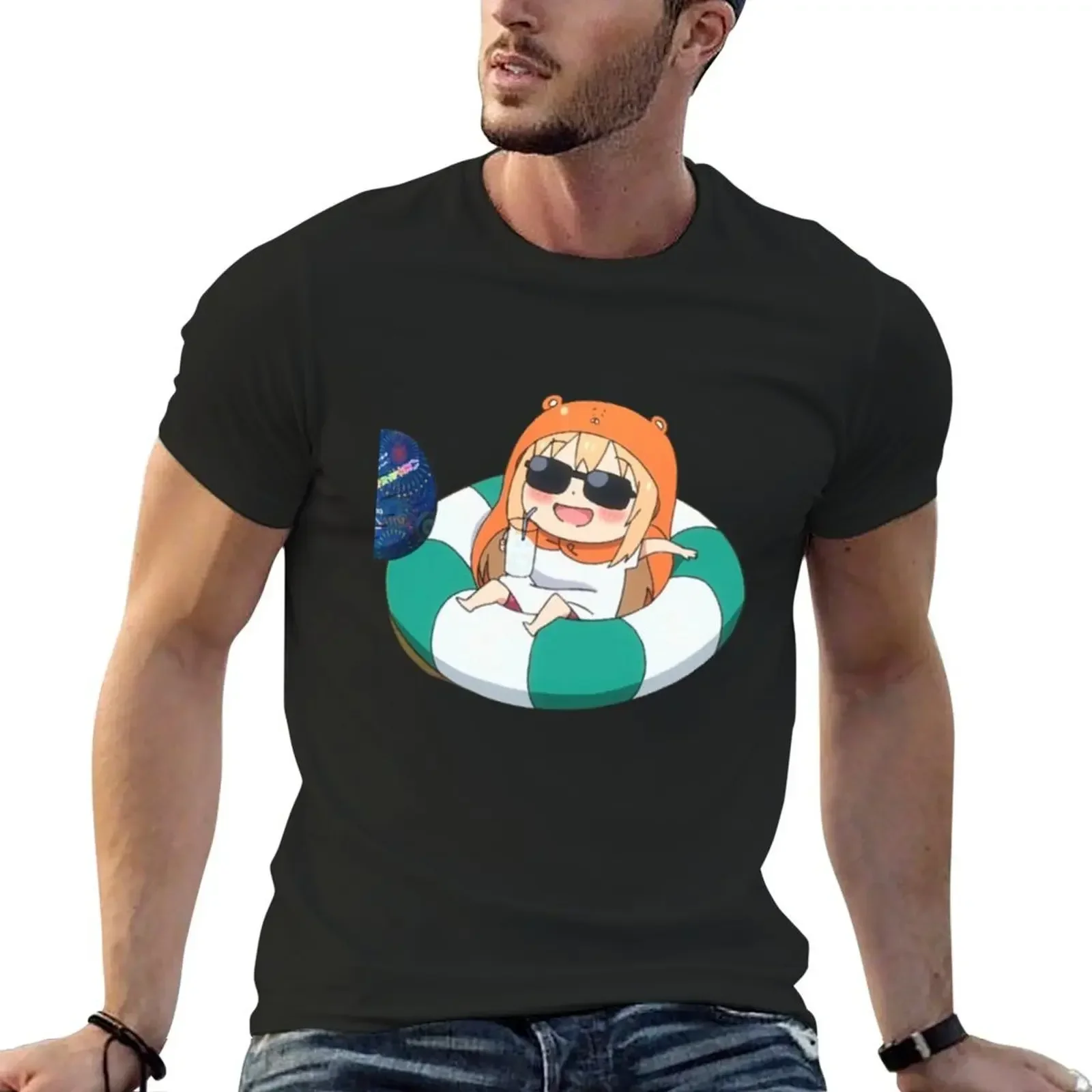 Umaru Chilling Himouto Umaru-chan T-Shirt anime stuff anime figures graphic t shirts mens t shirt graphic