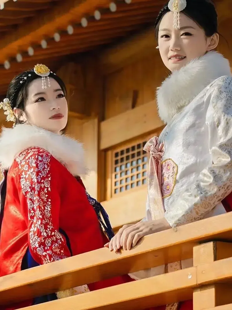 Vrouwen Hanbok Jurken Koreaanse Mode Oude Bruiloft Kostuums Traditionele Partij Aziatische Paleis Cosplay Stage Performance Kleding