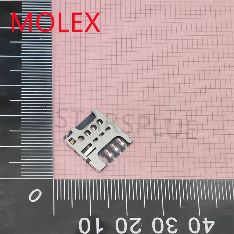 10PCS 787270001 78727-0001 MOLEX  Plug in MicroSIM card holder Connector 100% New original