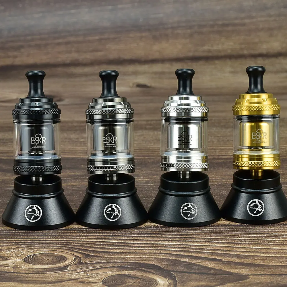 

Berserker BSKR Mini V2 MTL RTA Tank 2ml/2.5ml 22mm E-Cigarette 316SS Single Coil Rebuildable Atomizer VS KAYFUN X 22 RTA