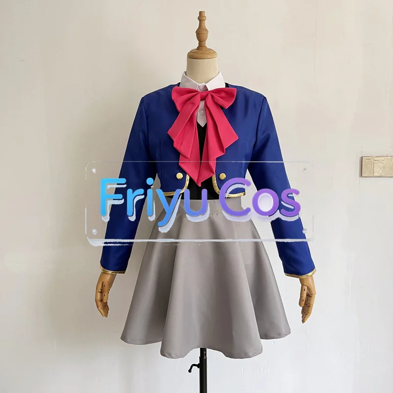 Oshi no Ko Aqua Hoshino Ruby Hoshino Kana Arima, uniforme escolar, disfraz de Cosplay, conjunto completo hecho a medida